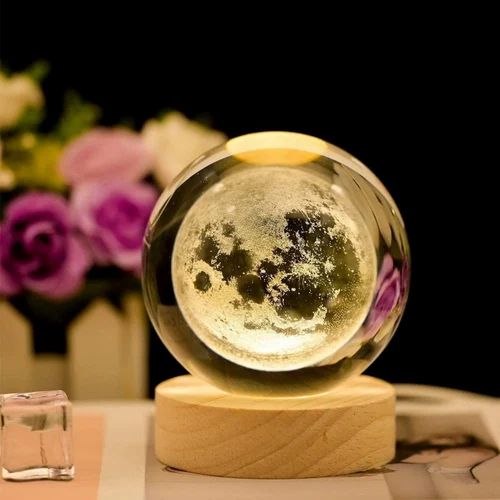 Crystal Galaxy Moon Ball